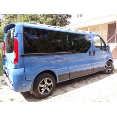 Спойлер Opel Vivaro 01-14 ДСТ Распашной