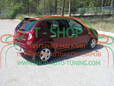Спойлер Renault Sandero 07-13 ДСТ