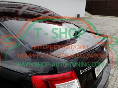 Спойлер Skoda Octavia A7 2013- Лип