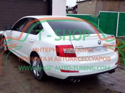 Спойлер Skoda Octavia A7 2013- RS