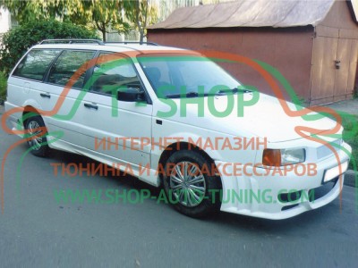 Накладки на пороги Мод 4 на Bmw