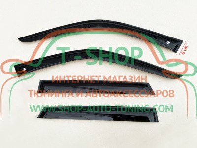 Ветровики, дефлекторы окон Ford Focus 2011- Универсал (VL)